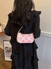 法式小众单肩包女时尚新款高品质百搭单肩腋下斜挎包春夏