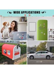 1pc Customized Photo Refrigerator Magnet Sticker, Personalized Any Design Photo Fridge Label For Room Decor, Kids Growth Memory, Family Gathering, Personal Photo, Birthday, Pet, Suitable For Office, Car Interior, Kitchen, Storage Cabinet, Refrigerator, Home Travel Decor Gifts - Multicolor - View 8