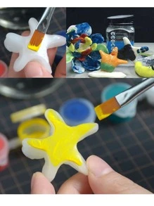 Reusable Pliable Plastic Beads - Melted Plastic Granules For Modeling, DIY Crafts, Sculpture, Role-Playing; Perfect For Jewelry Making Molds And Mosaic - White - View 3