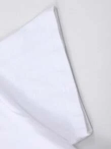 Y2k (220g Pure Cotton T-Shirt) Men's Summer Round Neck Short Sleeved Casual Pure Cotton Print SPACETOUR - trắng - Xem 4