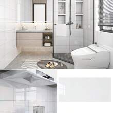 30pcs Self-Adhesive Ceramic Tile Wall Sticker, Waterproof Anti-Mold Wall Decor For Bathroom, Kitchen, Room Renovation - Multicolor - View 8