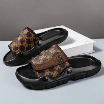 Sandalias para hombre para el verano, con suela blanda y transpirable, antideslizantes y casuales