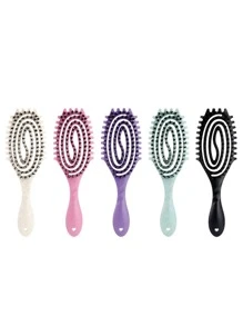 Define The Styling Brush, Multi -Functional Home Bouncing Style Comb, Hair Airbag Hair Combing Comb, Large Wave Curly Combing Comb, Pointed Tail Comb, Elastic Curly Hair Definition Shape, Suitable For Women, Men's Hair Quality, Conforming To Ergonomic Handles, Conforming To The Ergonomic Handle Of Ergonomics,Hair Brush,Comb,Hair Tools,Hair Products And Accessories For Barber Salon Beauty Travel Essentials,Back To School,Travel Holiday Essentials,Hair Accessories For Women