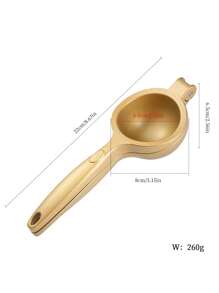 1 件多色金属水果榨汁机，手动榨汁机 - 銀色 - 查看 14