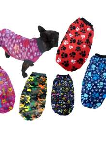 HAPPY FASHION PET Sweater For Small, Medium And Large Dogs - 玫紅色 - 查看 3