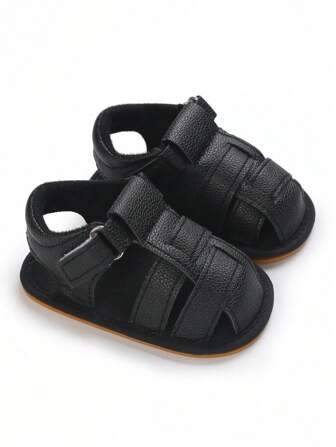 Classic Infant Summer Sandals, 0-1 Year Old Toddler Walking Shoes