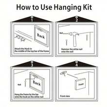 Black And White Retro Bourbon Barrel Pouring Wine Processing Posters Poster For Room Aesthetic Posters & Prints On Canvas Wall Art Poster For Room Decoration Wood Frame, Ready To Hang - 彩色 - 查看 7