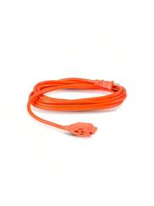 Heavy Duty Orange Electrical Extension Cord, 25m - 查看 3