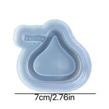 巧克力流沙树脂铸造模具，硅胶模具配件，树脂液体模具，树脂钥匙扣硅胶模具，树脂模具 - 矽膠 - 查看 5