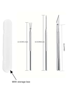 2/3/4/5Pcs Feather Wire Texture Pottery Tools Polymer Clay Modeling &Multifunctional Nail Art Seven-Needle Wire Brush Tool DIY Ceramic Brush Pottery Tools ,Nail Designs,Cake Accessories