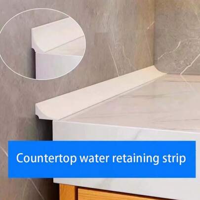 Silicone Sealing Strip For Kitchen Countertop, Bathroom Sink, Stove Edge Gaps, Self-Adhesive Waterproof Sealant Home Bathroom Decor Fall Decor Back To School