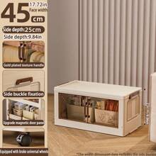 5/4/3/2/1 Warstwowa składana szafka do przechowywania, zabawka do salonu, przekąska, szafka na drobiazgi, wielowarstwowa plastikowa szafka do przechowywania, meble domowe - Wielokolorowe - Zobacz 8