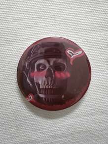 Funny Pattern Button Badges, Student Backpack Pins, Canvas Bag Decorative Badges, Fun Gifts For Friends, Teachers, Parents, Cousins - Multicolor - View 2