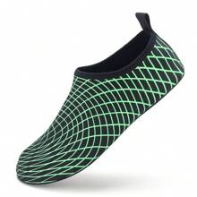 夏季男女水鞋户外沙滩凉鞋软底防滑赤脚速干水袜冲浪潜水游泳鞋室内跳跃健身瑜伽鞋跑步运动鞋一脚蹬情侣鞋 - 彩色 - 查看 10