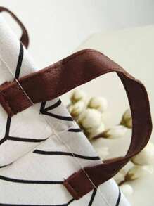 1pc/2pcs/4pcs Linen Oxford Cloth Foldable Waterproof Laundry Basket - White - View 9