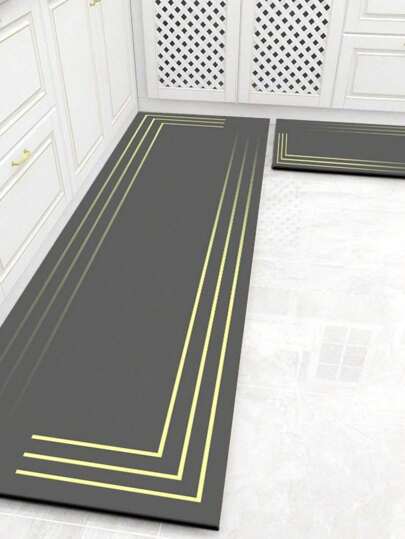 Festa Junina Jogo de Tapete De Cozinha Conjunto Jogo Passadeira Antiderrapante 2 pcs tamanho 38x78cm E 38x118cm