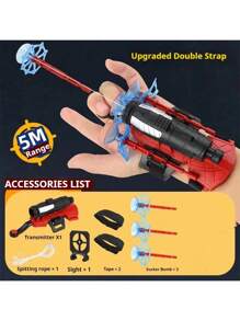 2025 New Spider Web Blaster Gift Set - Spider Gloves - Unique Cool Toy - Prank Toy - Stress Relief Toy - Birthday Gift - Easter Gift - Perfect Gift - Toy