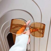 LiMiaoMiao 1pc Oval Shaped Eyeglasses, Fashionable And Versatile