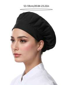 10/5/2/1 Stück atmungsaktive Arbeits-Mütze aus Polyester-Stoff, verstellbare Mesh-Kochmütze, Gastronomie-Service-Mütze mit Gummizug-Verschluss, volles Mesh-Koch-Haarnetz für Unisex, öldicht, kurzer Schirm mit Kordelzug-Verschluss