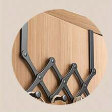 Multi-Function No-Drill Stainless Steel Hanging Hook, Door Back Towel Robe Hat Storage Rack, Space Saving Door Hook