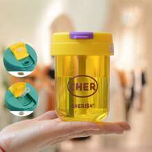 1 件 300ml/10oz 塑料杯带吸管，便携式女士水杯，夏季 - 彩色 - 查看 17