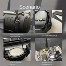 25-In-1 Precision Screwdriver Set, Multi-Functional Repair Tool Kit, Suitable For Disassembling Phones And Tablets, Plastic, No Charging Required - With Various Screw Heads