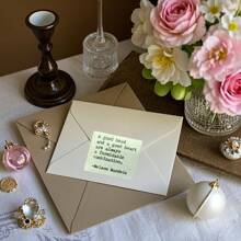 500 miếng/cuộn Nhãn dán hình trích dẫn động lực thiết kế cổ điển, dán phong bì trang trí, vật dụng làm sổ lưu niệm, đồ dùng học tập, trở lại trường - Nhiều màu - Xem 10