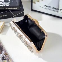 Fashionable European And American Sparkling Rhinestone Decorated Evening Bag, Bridal Wedding Clutch, Cross-Border Popular Bag