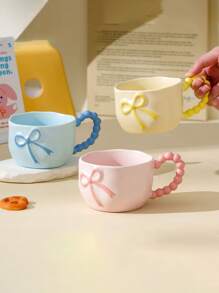 1 件 350ml 陶瓷咖啡杯碟套装，法式浮雕 INS 高端瓷器马克杯，英式简约下午茶杯碟，阿拉伯咖啡杯，意大利浓缩咖啡/拿铁杯，适用于办公室，早餐牛奶杯，日常茶会，适合朋友生日，节日纪念品返校