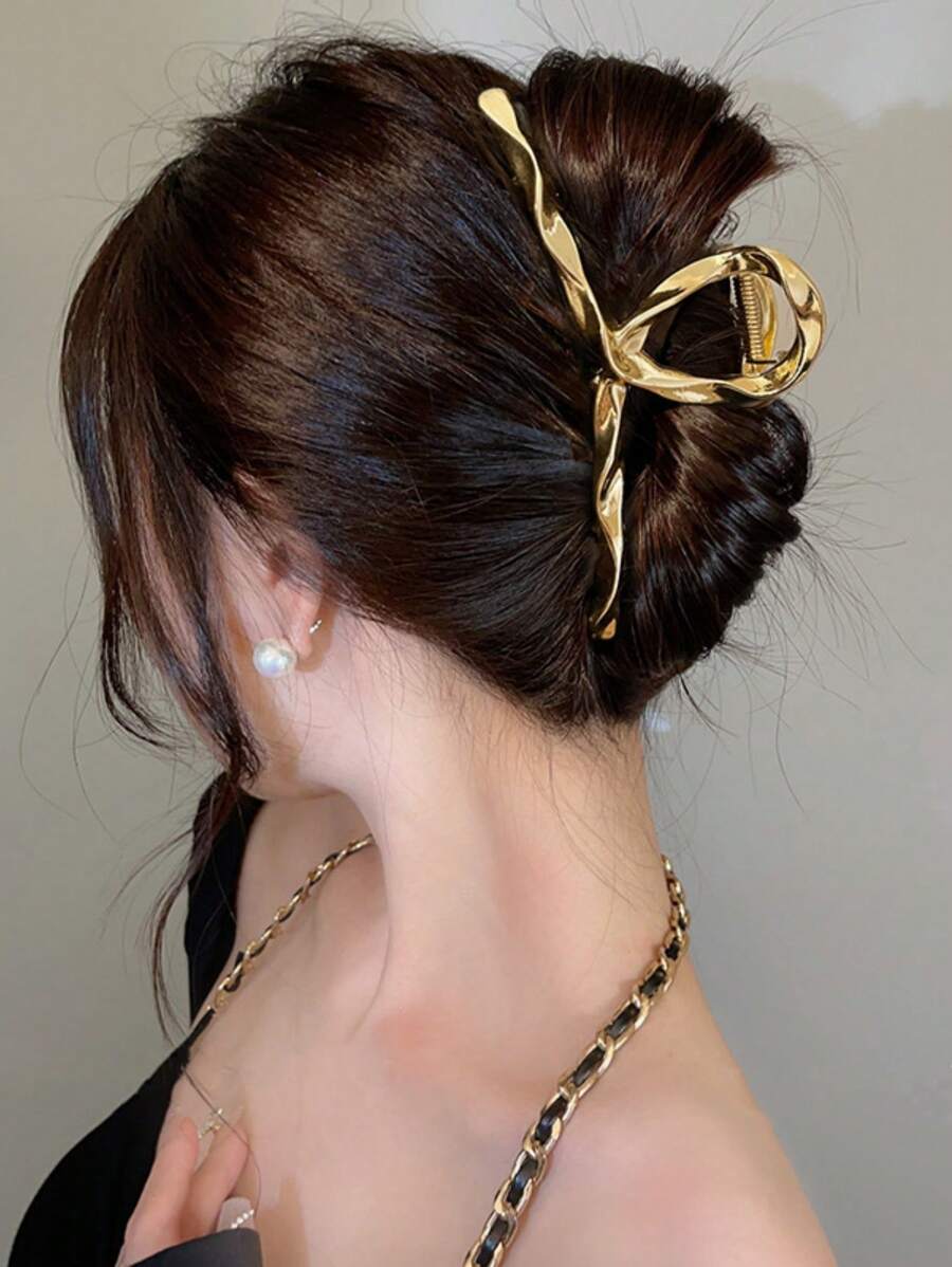 1 szt. Luksusowa metalowa spinka do włosów, akcesoria do włosów, spinki do włosów, spinka do włosów, spinka do włosów na jesień i zimę, do strojów wakacyjnych dla kobiet