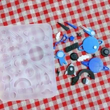 Resin Casting Molds, Silicone Molds For Epoxy Resin Casting, Jewelry Making, Key Chains, Space Planets Decor - Silicone - View 1