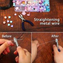 1 pieza Alicates de nariz plana mini de 3.5 pulgadas de nailon con acero inoxidable - Adecuado para la fabricación de joyas, cuentas y manualidades - alicates - Ver 4