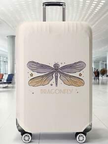 Butterfly Pattern Luggage Compartment Lid 18-32 Inch Flexible Luggage Compartment Lid, Suitable For 18-32 Inch Luggage Compartment Lid Anti Scratch Protector Luggage Compartment Protector Luggage Compartment Lid Protective Cover Dust Cover Suitcase Dust Cover Travel Accessories Luggage Cover Suitcase Cover Travel Case Cover Luggage Protector For Back To School For Travel For School For Business For Outdoor Waterproof - Multicolor - View 8