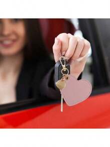 Heart Shaped Key Chain, Car Key Chain, Bag Charm