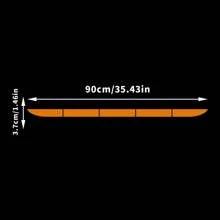 Car Sticker Reflective Warning Safety Tape Anti Collision Warning Reflective Stickers Automobile Trunk Reflectante Accessories