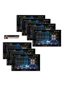 Kit Autoestéreo Pantalla Bt Carplay + 4 Boc. 6.5 Soundstream - Multicolor - Ver 5