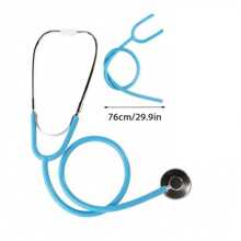 1pc Single-Head Single-Face Stethoscope With Multiple Color Options, Toy Stethoscope For Role Playing Doctor