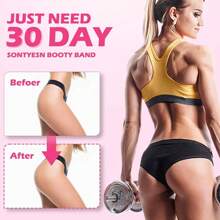 3PCS Fitness Rubber Band Elastic Yoga Resistance Bands Set Hip Circle Expander Bands Gym Fitness Booty Band Home Workout