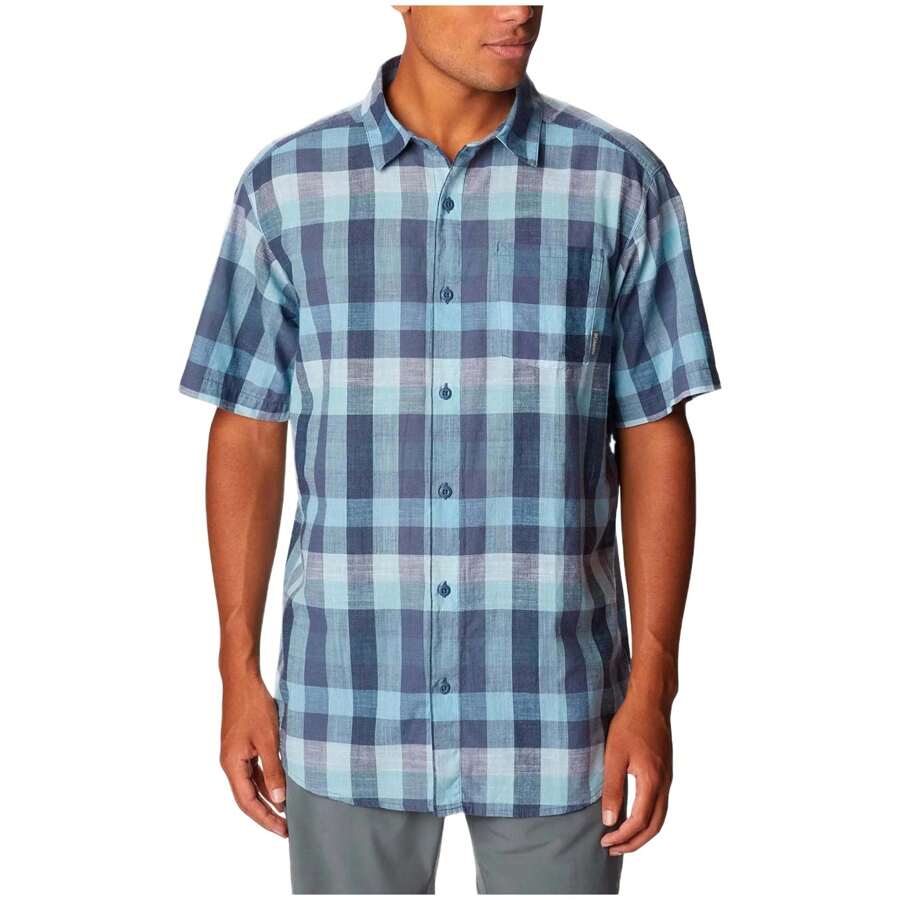 Columbia Under Exposure Shirt For Men In Blue ✅ Delivery 24/72h To Spain (Peninsula) - Blue - View 1