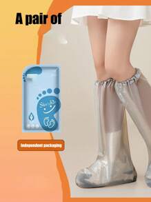 Waterproof Disposable Shoe Covers Protect Your Shoes From Water, Mud And Dirt - Great For Indoor And Outdoor Use (Easy To Put On And Take Off) - Multicolor - View 11