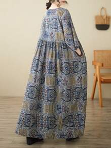 2026年中国春节上衣，妈妈度假连衣裙，夏季女士波西米亚休闲度假沙滩裙，上衣，大码连衣裙，睡衣内搭