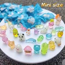 10/20 stuks glinsterende verrassingsblinde doos dierenfiguren - schattige plastic bedels geschikt voor doe-het-zelf sieraden maken en handtasaccessoires, verschillende dierenstijlen met dierendetails, geschikt als cadeau, geen voeding nodig