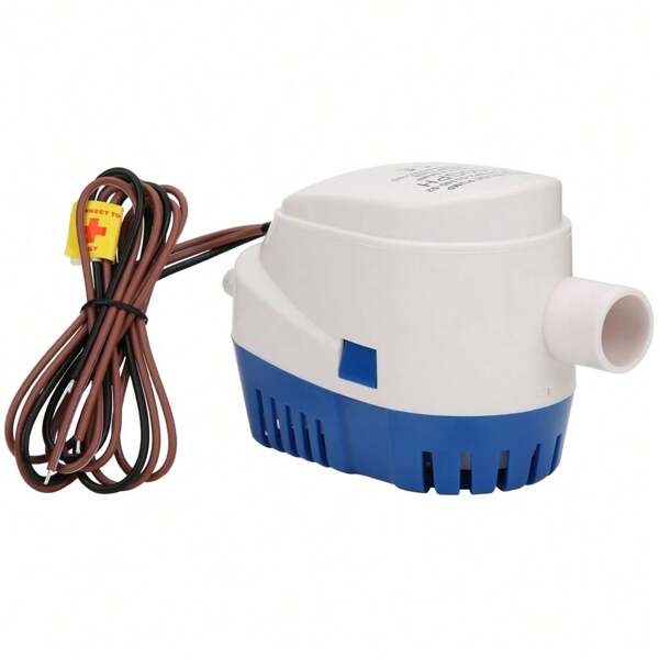HYBP2 G1100 - 02 24V High - Flow Self - Priming Submersible Automatic Pump for Water Yacht and Miniature Sewage: Ideal for Marine & Compact Applications
