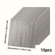 15/30pcs Thick Self-Adhesive Anti-Slip Floor Stickers, Wall Stickers, DIY Floor And Wall Decor, Waterproof Peel And Stick Tile Sticker For Living Room, Bedroom, Bathroom - Multicolor - View 25