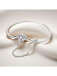 Chain Basic Chain Bracelet Sterling Silver DIY Jewelry Charm Beads