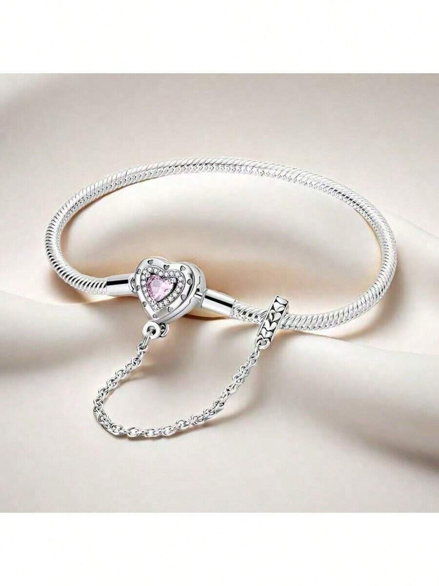 Chain Basic Chain Bracelet Sterling Silver DIY Jewelry Charm Beads