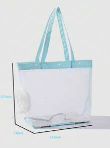 Torba transportowa z siatki dla zwierząt, przezroczysta torba z nylonu dla kotów/psów, przenośny składany ręczny transporter dla zwierząt