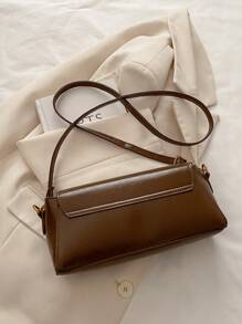 时尚小方包，2025新款简约独特设计单肩腋下包