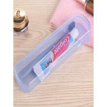 1/2/3/5件多功能收纳盒旅行便携式牙刷收纳盒糖果色洗漱用品收纳盒商务旅行户外旅行用品家庭整理家用收纳盒