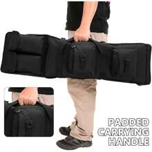 Trintion Case Bag Outdoor Camping Storage Pouch - Negro - Ver 4